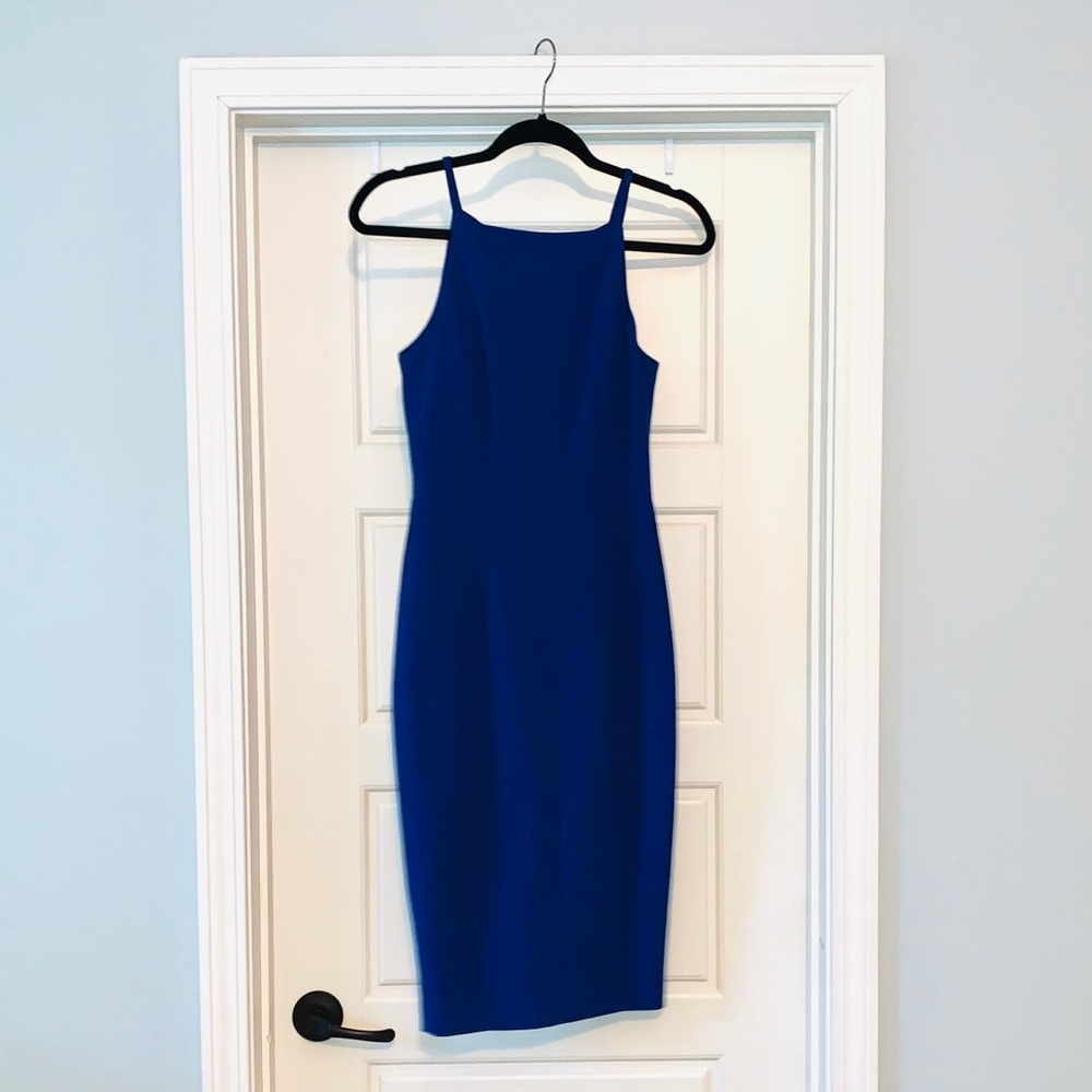 NWOT H&M royal blue pencil dress